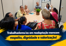 SINTEP/VG e comissão de trabalhadores readaptados cobram soluções para reivindicações da categoria